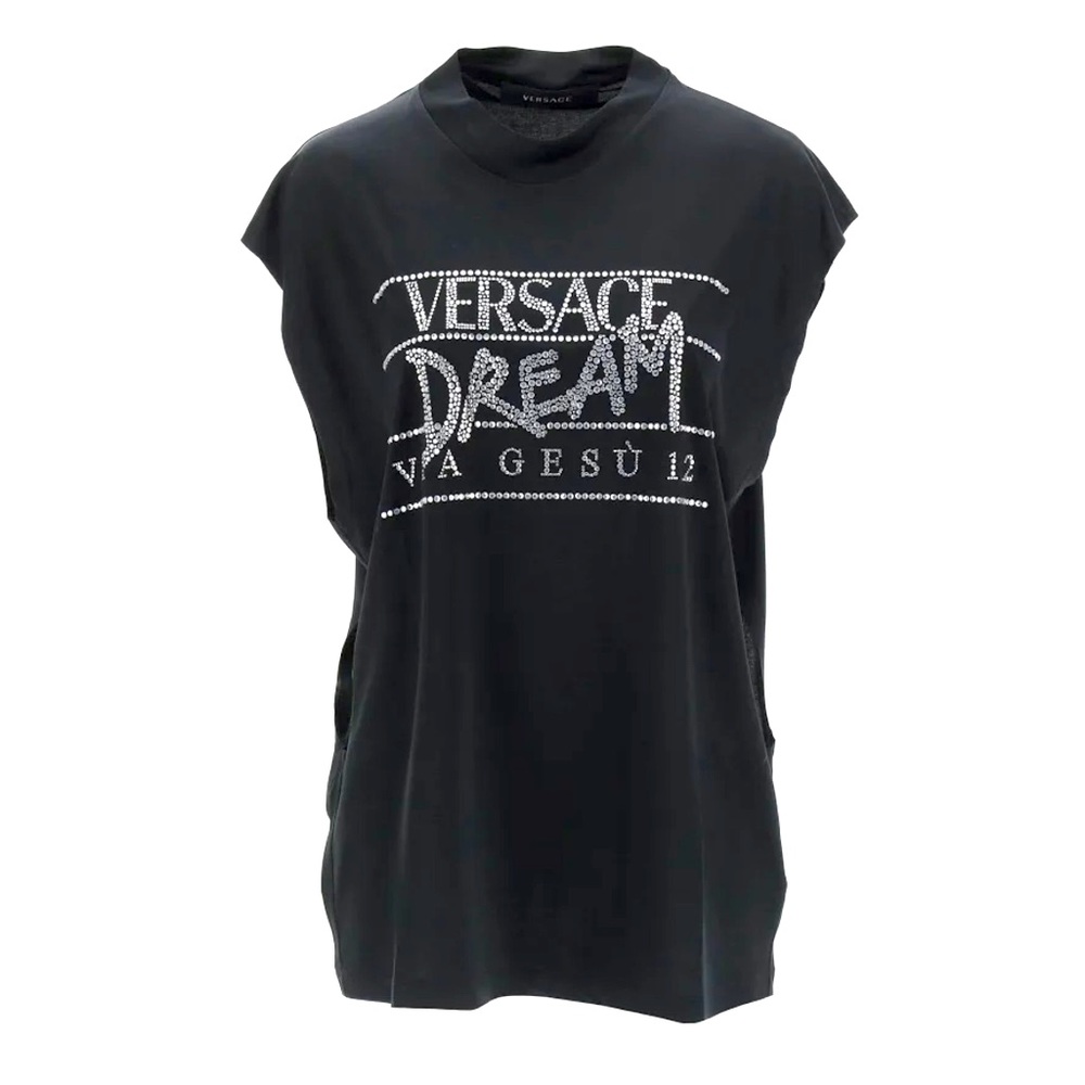 Versace Top Dream Via Gesu Print